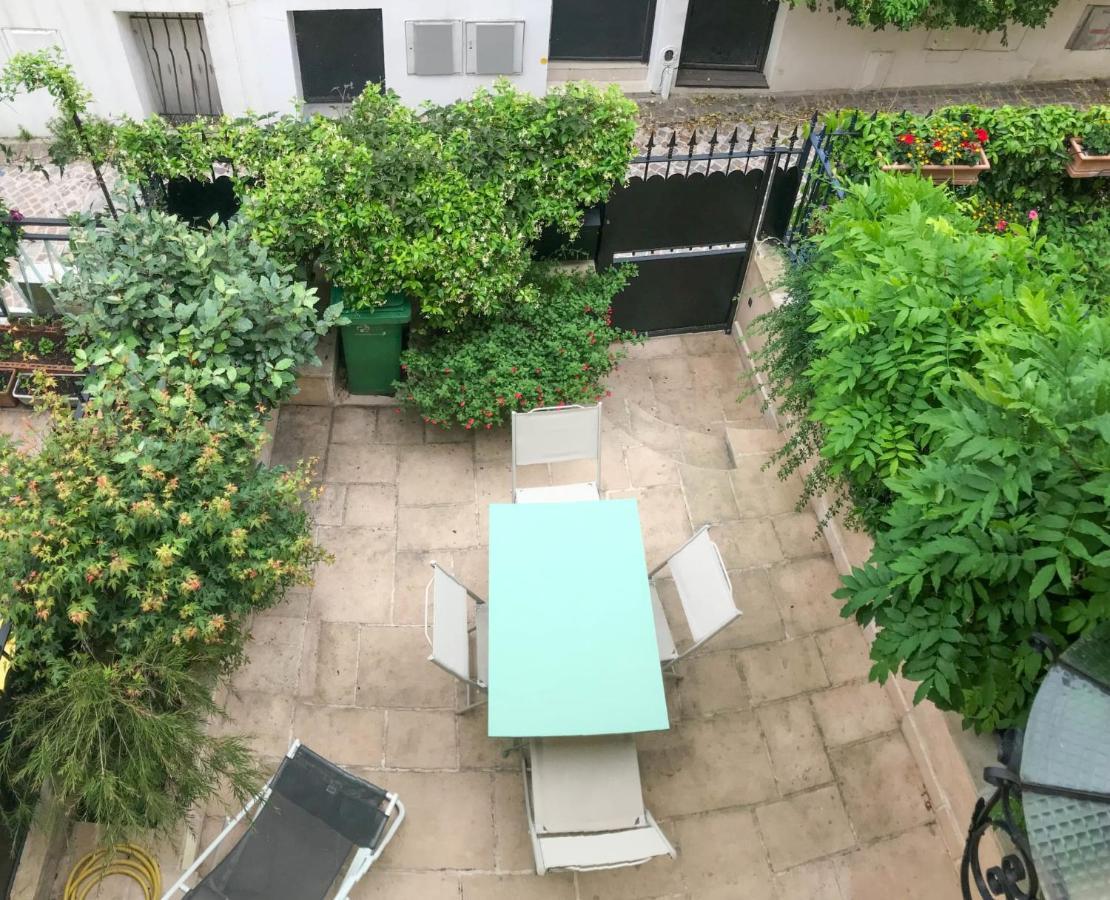 Charming Townhouse With Garden In The City Of Love Paris Bagian luar foto